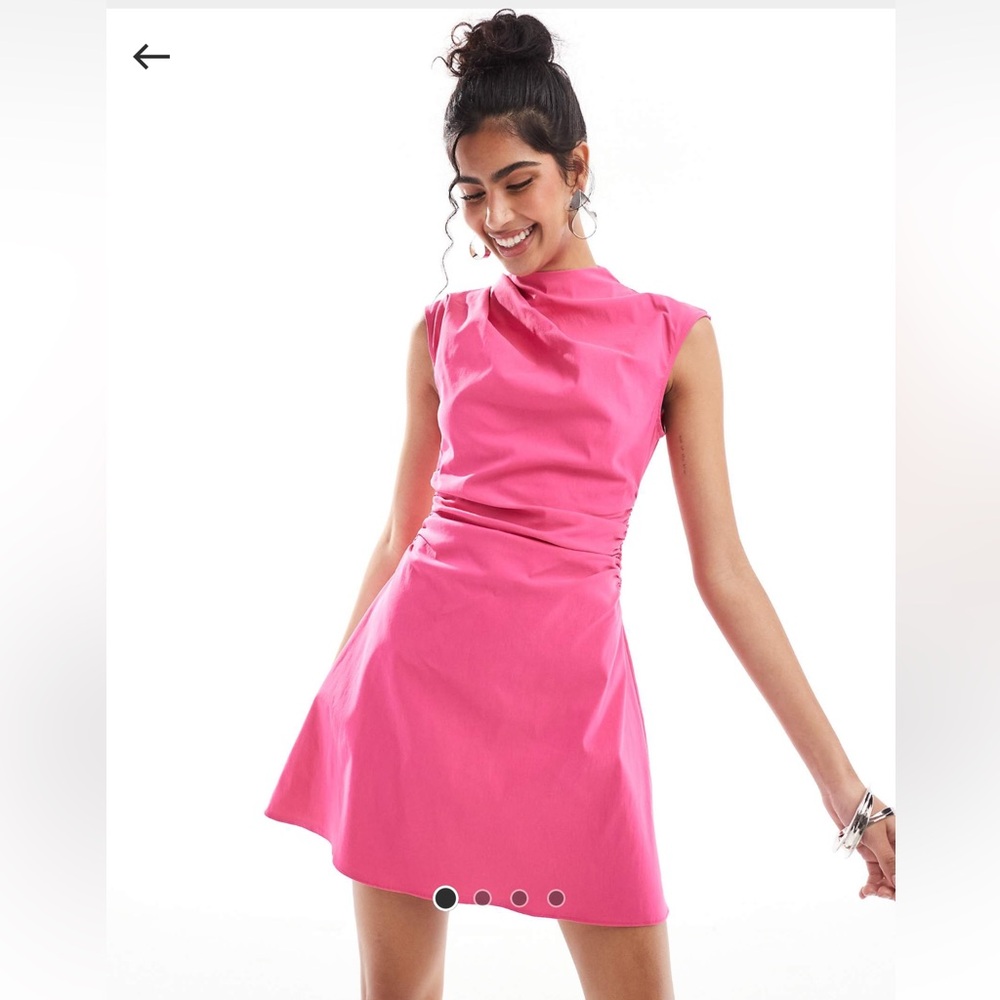 Pink Sleeveless Dress